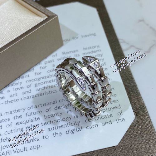 優しい色合い 2021春夏 リング/指輪 2色可選 ブルガリ BVLGARI 偽物ブランド