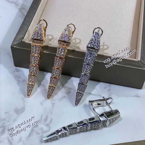ピアス 2色可選 耐久性に優れ ブルガリブランドスーパーコピー ブルガリ BVLGARI 2021春夏