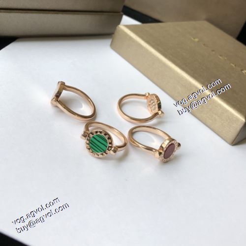 ブルガリ BVLGARI リング/指輪 4色可選 BVLGARIコピー 大好評? 2021春夏