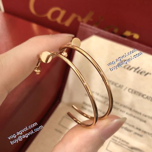 セレブ風 カルティエ CARTIER 2021 JUST UN CLOU ピアス カルティエコピー 