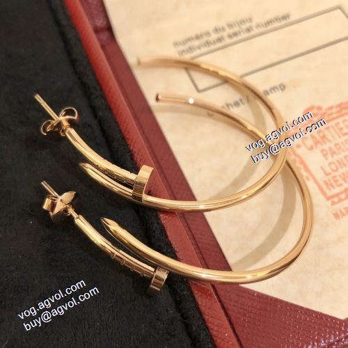 セレブ風 カルティエ CARTIER 2021 JUST UN CLOU ピアス カルティエコピー 