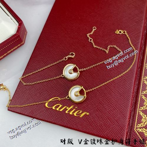 カルティエ CARTIER 2021春夏 Amulette de Cartier ブレスレット 3色可選 カルティエスーパーコピー 激安 セレブ愛用の超人気商品