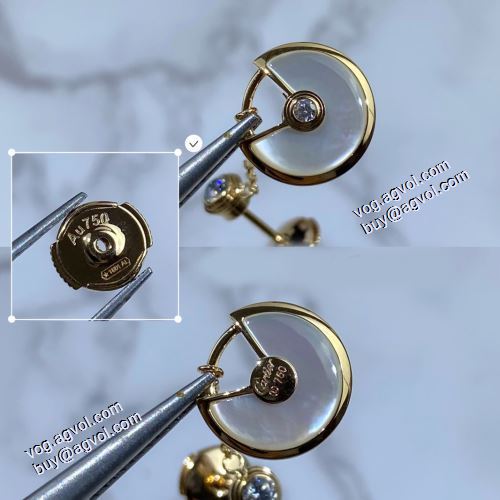 主役になる存在感 カルティエ CARTIER 2021春夏 Amulette de Cartier カルティエ偽物ブランド ロングピアス 3色可選