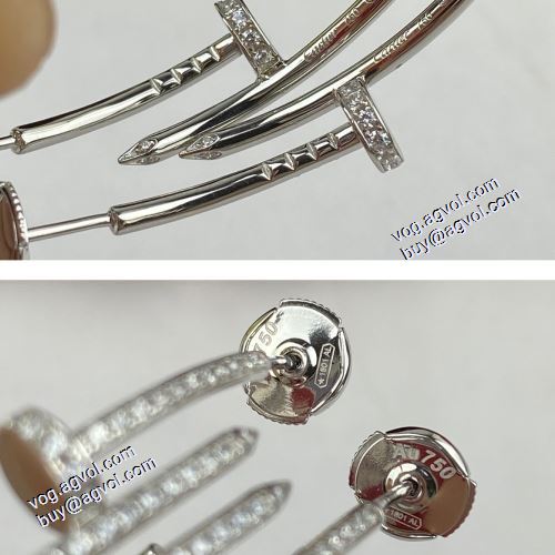 強い魅力を感じる一枚 カルティエ CARTIER 2021春夏 ノンホールピアス CARTIERコピー 3色可選