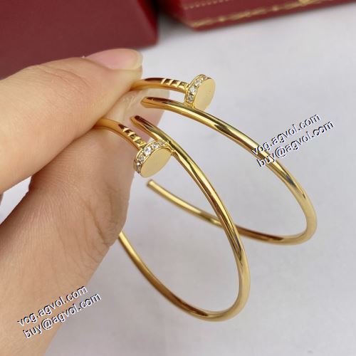 特別人気感謝SALEカルティエ CARTIER 2021春夏 ノンホールピアス 3色可選 CARTIERコピー ブランド