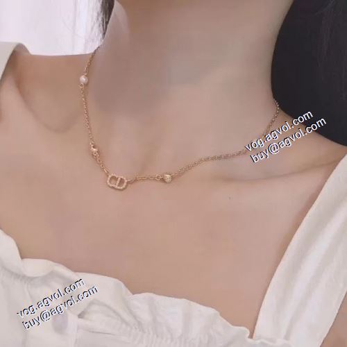 海外セレブ定番愛用 ディオール DIOR 2021 ネックレス DIORコピー 