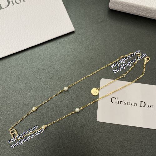 海外セレブ定番愛用 ディオール DIOR 2021 ネックレス DIORコピー 