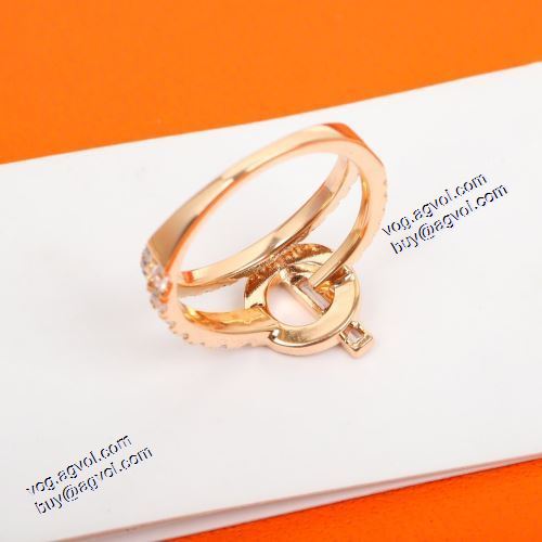  エルメス HERMES 早くも完売している 2021春夏 リング/指輪 2色可選 HERMESブランド コピー