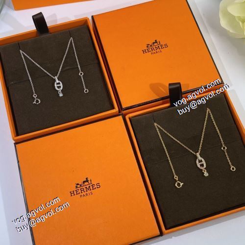 完成度の高い逸品 エルメス HERMES 2021春夏 ネックレス 2色可選 HERMESブランド コピー 