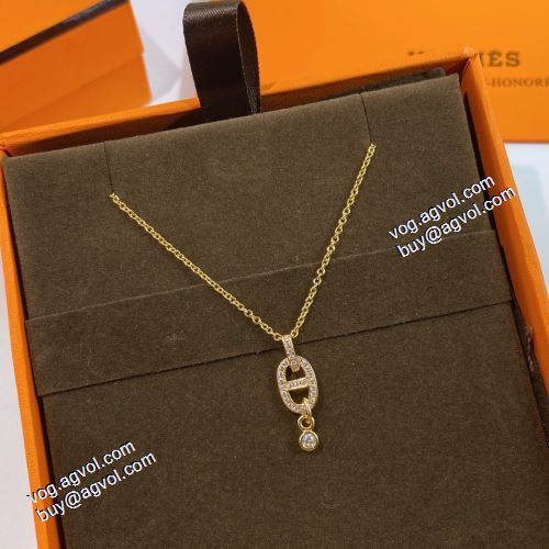 完成度の高い逸品 エルメス HERMES 2021春夏 ネックレス 2色可選 HERMESブランド コピー 
