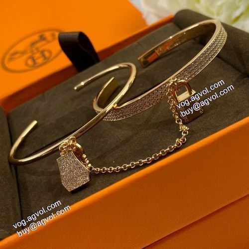 高級感漂わせる バングル エルメス HERMES 2021春夏 2色可選 HERMESスーパーコピー 
