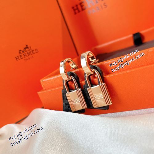 エルメス HERMES 2021春夏 優美なお出かけスタイル ピアス 2色可選 HERMESコピー 売れ筋のいい 