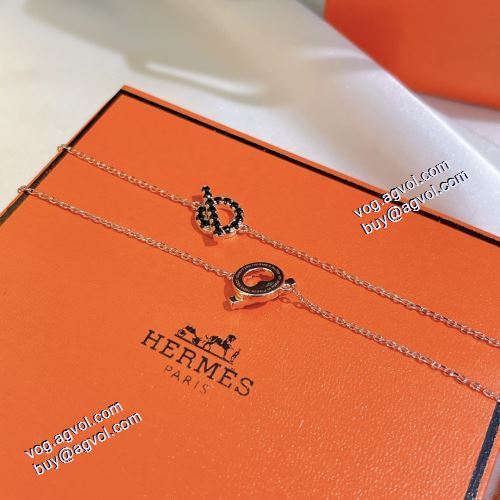 人目を惹くデザイン エルメス HERMES ブレスレット 2021春夏 2色可選 HERMESコピー ブランド  