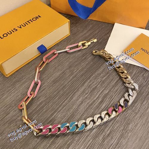 人気雑誌掲載 2021春夏 ルイ ヴィトン LOUIS VUITTON ネックレス LOUIS VUITTON偽物ブランド
