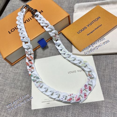ネックレス LOUIS VUITTONブランドコピー 存在感のある ルイ ヴィトン LOUIS VUITTON 2021春夏