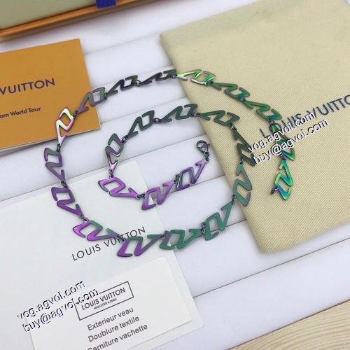 ルイ ヴィトン LOUIS VUITTON セレブ風  2021春夏 ネックレス LOUIS VUITTONブランド コピー 海外セレブ愛用