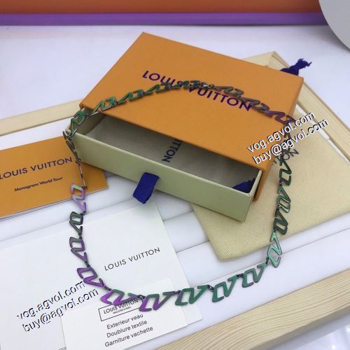 ルイ ヴィトン LOUIS VUITTON セレブ風  2021春夏 ネックレス LOUIS VUITTONブランド コピー 海外セレブ愛用