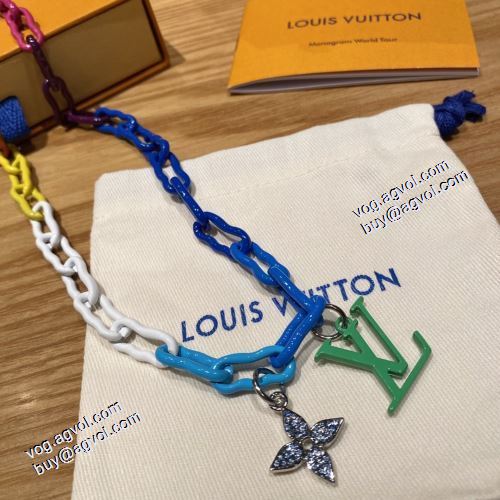 海外セレブ定番愛用 ルイ ヴィトン LOUIS VUITTON 2021春夏 ネックレス LOUIS VUITTONブランドスーパーコピー