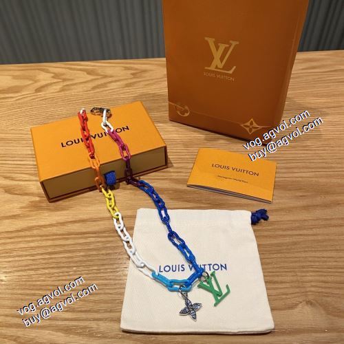 海外セレブ定番愛用 ルイ ヴィトン LOUIS VUITTON 2021春夏 ネックレス LOUIS VUITTONブランドスーパーコピー