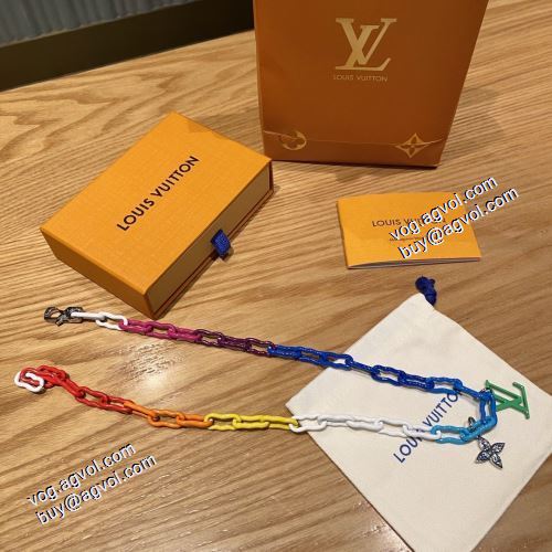 海外セレブ定番愛用 ルイ ヴィトン LOUIS VUITTON 2021春夏 ネックレス LOUIS VUITTONブランドスーパーコピー