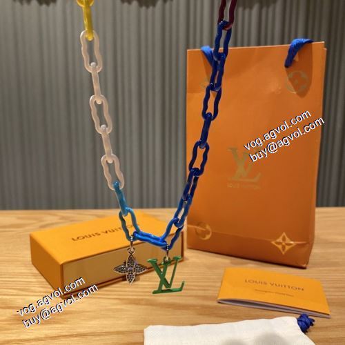海外セレブ定番愛用 ルイ ヴィトン LOUIS VUITTON 2021春夏 ネックレス LOUIS VUITTONブランドスーパーコピー