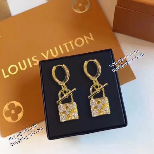 関税無 ルイ ヴィトン LOUIS VUITTON 2021春夏 ピアス 高級感ある LOUIS VUITTONブランド コピー