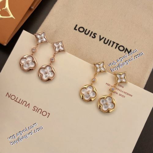 2021春夏 ムダな装飾を排したデザイン ルイ ヴィトン LOUIS VUITTON ピアス LOUIS VUITTONスーパーコピー 高級感ある