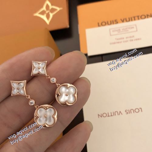 2021春夏 ムダな装飾を排したデザイン ルイ ヴィトン LOUIS VUITTON ピアス LOUIS VUITTONスーパーコピー 高級感ある