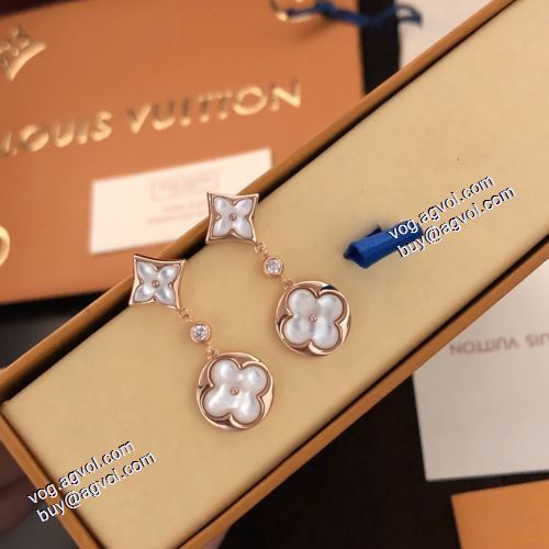 2021春夏 ムダな装飾を排したデザイン ルイ ヴィトン LOUIS VUITTON ピアス LOUIS VUITTONスーパーコピー 高級感ある