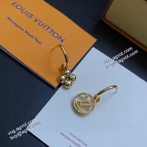 お洒落に魅せる ルイ ヴィトン LOUIS VUITTON 2021春夏 ピアス LOUIS VUITTONブランドコピー 人気ブランド