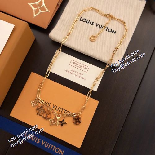 オススメ ルイ ヴィトン LOUIS VUITTON ネックレス 2021春夏 スタイリッシュな印象 ルイ ヴィトンブランドスーパーコピー 