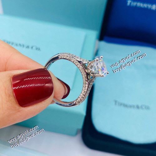 プレゼントに ティファニー Tiffany&Co 2021春夏 リング/指輪 TIFFANY&COスーパーコピー 激安 幸運ロマンチックで完璧な贅沢なダイヤモンドの指輪 