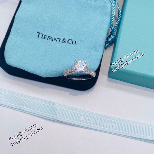 プレゼントに ティファニー Tiffany&Co 2021春夏 リング/指輪 TIFFANY&COスーパーコピー 激安 幸運ロマンチックで完璧な贅沢なダイヤモンドの指輪