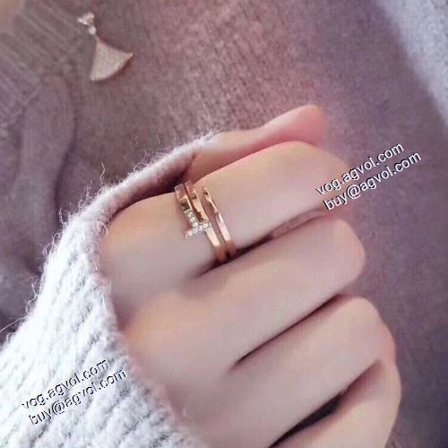 一味違うケーブル編みが魅力満点 ティファニー Tiffany&Co リング/指輪 2色可選 ティファニー スーパーコピー 2021春夏