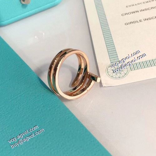 一味違うケーブル編みが魅力満点 ティファニー Tiffany&Co リング/指輪 2色可選 ティファニー スーパーコピー 2021春夏