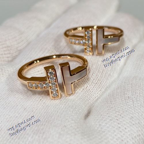 首胸ロゴ リング/指輪 ティファニー Tiffany&Co 2021春夏 TIFFANY&COスーパーコピー 流行り