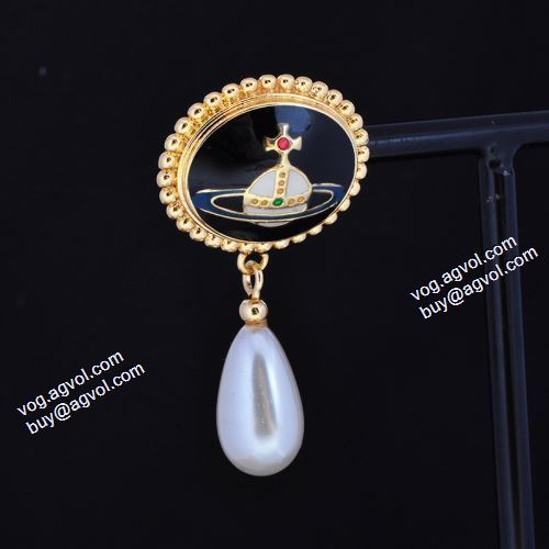 魅力ファッション イヤリング 2021 ヴィヴィアン ウエストウッドコピー ブランド  VIVIENNE WESTWOOD キャッチ付き