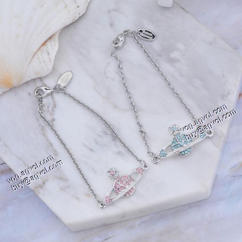 2色可選 ブレスレット 大絶賛の履き心地! 2021 ヴィヴィアン ウエストウッドブランド 偽物 通販 VIVIENNE WESTWOOD スーパーアクアオーラ