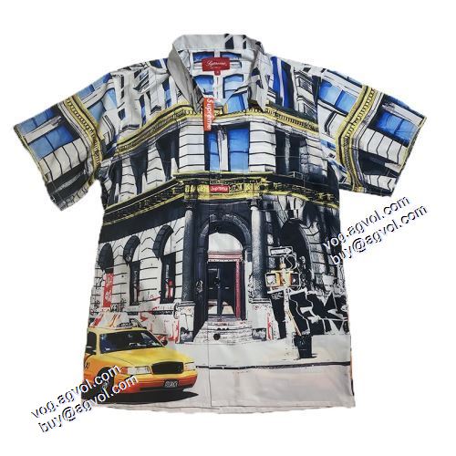 上品に着こなせ シュプリーム Supreme 半袖シャツ 21SS Bowery Rayon Shirt SUPREMEスーパーコピー