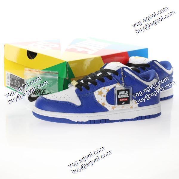 2020秋冬 サイズ豊富 Supreme x Nike SB Dunk Low 