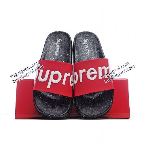シュプリーム 2021 耐久性のある Supreme suprize design シュプリームコピーブランド サンダル 2色可選 コンフォートサンダル