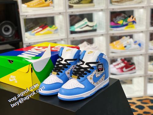 人気新品★超特価★ スニーカー 2021秋冬 シュプリームブランドスーパーコピー シュプリーム SUPREME ハイトップシューズ 2色可選 靴の滑り止め 足馴染みのいい