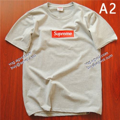 2021春夏 スタイリッシュな印象 supreme box シュプリームスーパーコピー 半袖Tシャツ 多色選択可 シュプリーム SUPREME 刺繍ロゴ 着回し度抜群