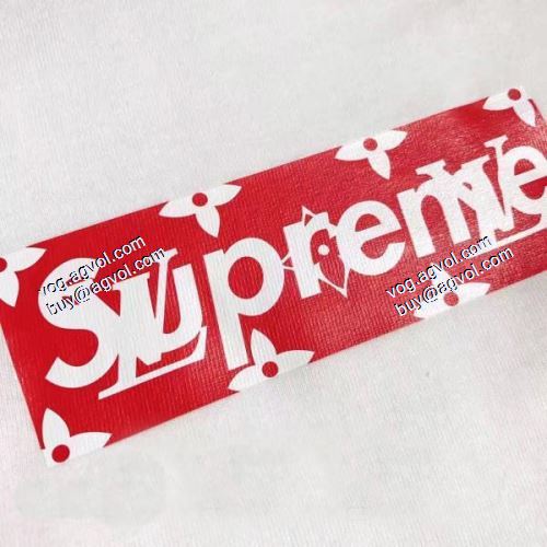人気激売れ supreme LV Box Logo tee SUPREMEブランド コピー 高品質 シュプリーム SUPREME 2021春夏 半袖Tシャツ 2色可選 