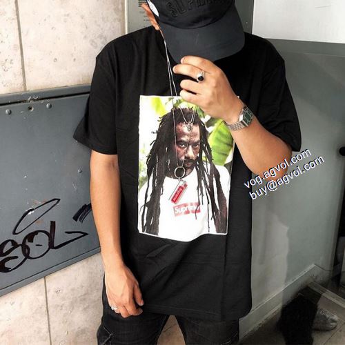 首胸ロゴ Supreme Buju Banton Tee シュプリーム 半袖Tシャツ シュプリーム SUPREME 2021春夏 5色可選 SUPREMEブランドスーパーコピー