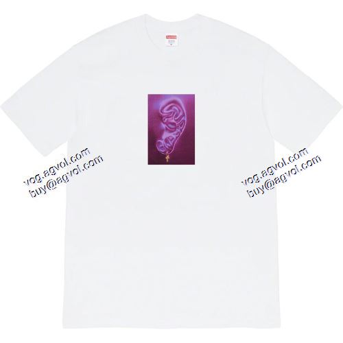 超レア シュプリーム SUPREME Supreme 21SS Ear Tee シュプリームスーパーコピー 半袖Tシャツ 5色可選