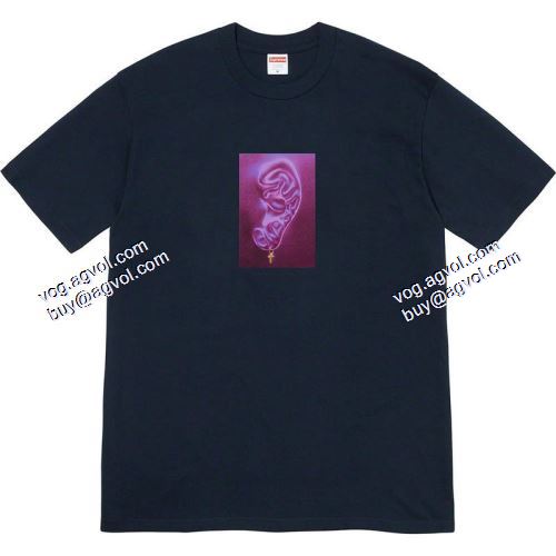 超レア シュプリーム SUPREME Supreme 21SS Ear Tee シュプリームスーパーコピー 半袖Tシャツ 5色可選
