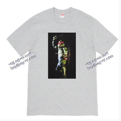 人気が爆発 シュプリーム supreme 2021春夏 Raphael Tee 忍者神亀 シュプリームブランドコピー 半袖Tシャツ 6色可選