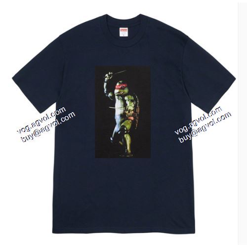 人気が爆発 シュプリーム supreme 2021春夏 Raphael Tee 忍者神亀 シュプリームブランドコピー 半袖Tシャツ 6色可選