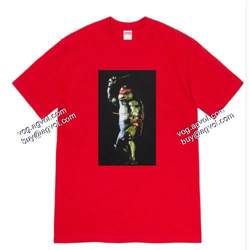 人気が爆発 シュプリーム supreme 2021春夏 Raphael Tee 忍者神亀 シュプリームブランドコピー 半袖Tシャツ 6色可選